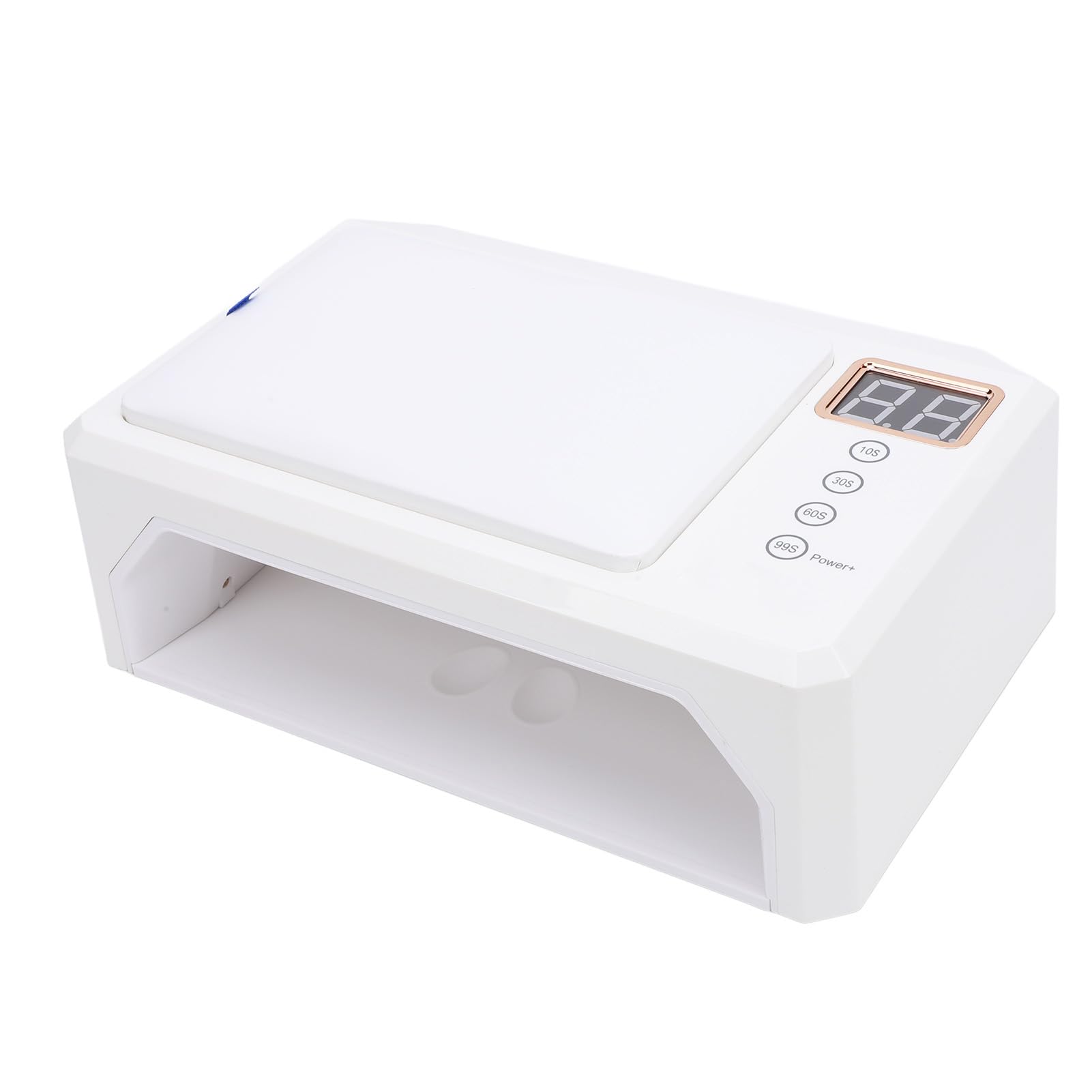 Lámpara de Uñas de 288 W con Almohada de Mano, Secador de Uñas UV de Curado Rápido para Nails Tech Salon, Reposabrazos, 4 Configuraciones de Temporizador, Luces LED de Larga