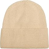 Pratique large bord - Le bord replié protège particulièrement bien les oreilles et le front du froid et donne au bonnet son look caractéristique de Beanie.