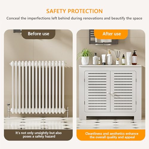 Cubierta de radiador de diseño moderno con ventilación premium para salón 4