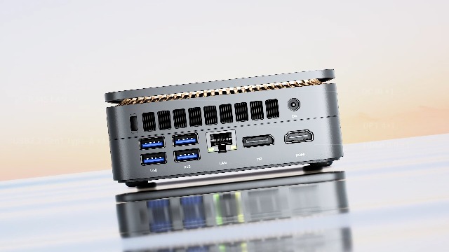 NiPoGi P1 Mini PC Windows 11 pro, AMD Ryzen Embedded R2544 Mini