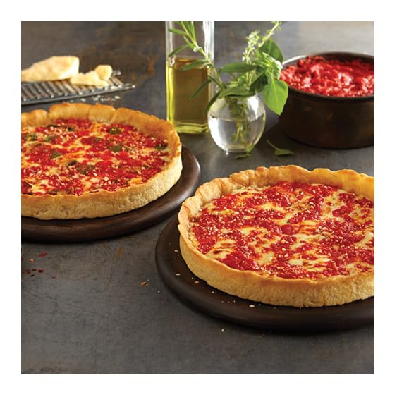 Lou Malnati’s Chicago Deep Dish Pizza, 2-Pack (2 Sausage) | Handmade, Restaurant Quality