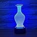 Produktbild Vase, Kinderspielzeug Rutschen Schlafzimmerdekoration Tischdekoration Geburtstagsgeschenk Optisches Licht Weihnachtsgeschenk.
