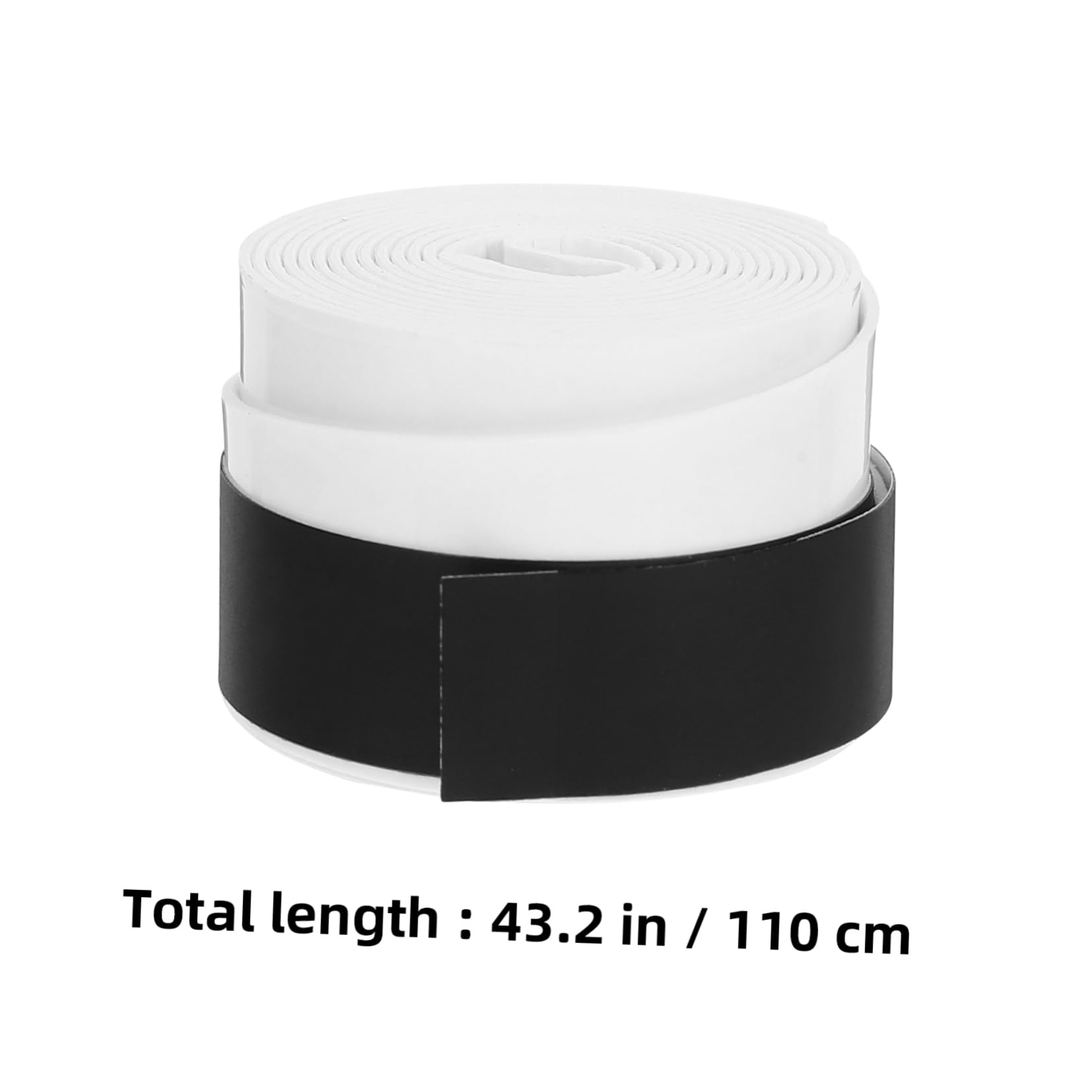 HANABASS 40pezzi Overgrip Bianco per Racchetta Assorbente e Antiscivolo per Tennis Badminton e Squash Fasce per Racchette Comfort e Controllo Ogni Condizione