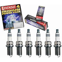 6 pc DENSO Iridium Power Spark Plugs compatible with Lexus ES350 3.5L V6 2007-2016
