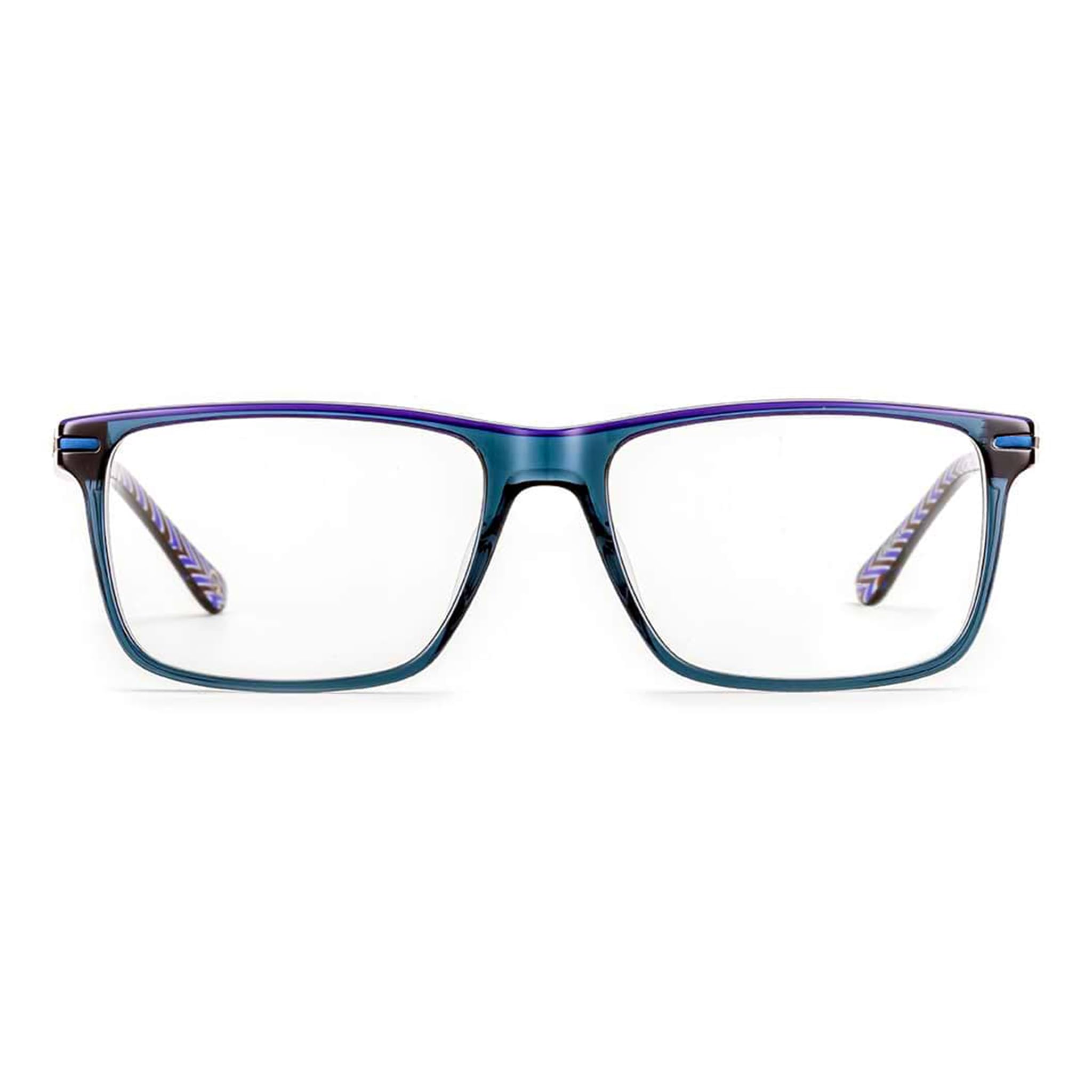 ETNIABarcelona Eyewear | Blue Frame | Full Rim Rectangle Shape Branded Latest and Stylish Frame | Mens Eyewear | Size Medium | YELLOWSTONE BL 5416