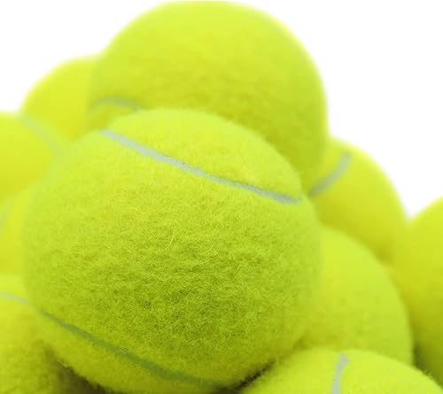 Miniatura 5 de Magicorange Pelotas de tenis, paquete de 21 pelotas de tenis de entrenamiento avanzado, pelotas de práctica, vienen con bolsa de malla para un fácil