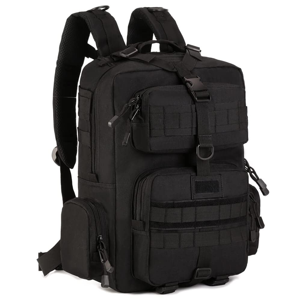 Hiking Backpack, 30L Tactical Backpack Molle Army Military Assault Pack Laptop Rucksacks Daypack for Outdoor Camping Fishing Trekking Hunting Travelling