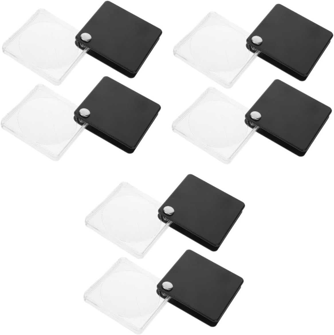 FRCOLOR 6pcs Jewelry Identification Tool Portable Magnifier and Ergonomic Design for Easy Use