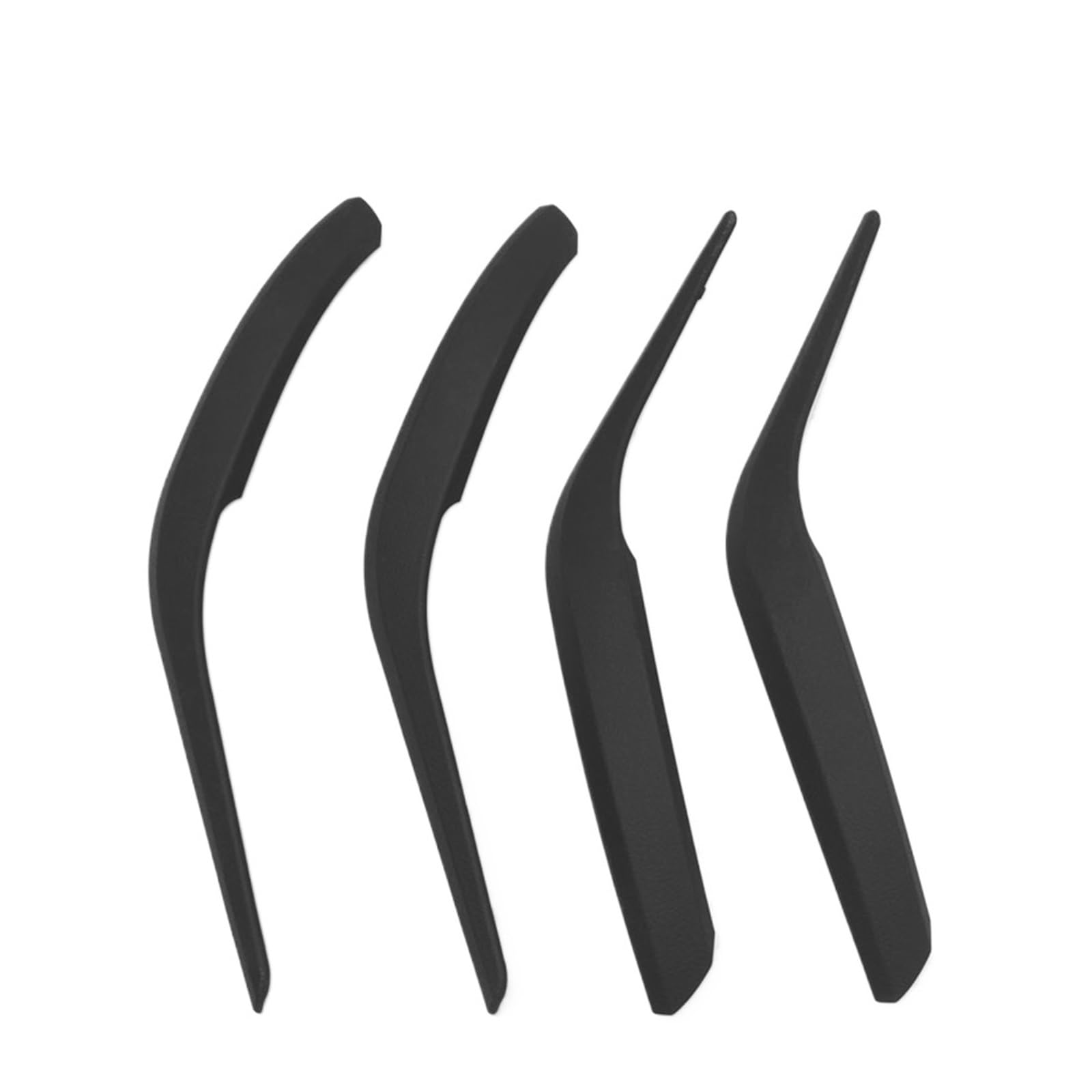 Kebjsbgtd Black 4Pcs Set 4Pcs Set Car Interior Door Front Rear Left Right Pull Handle Outer Cover Trim For B&Mw X1 E84 2010-2016 Cars Doors Handles