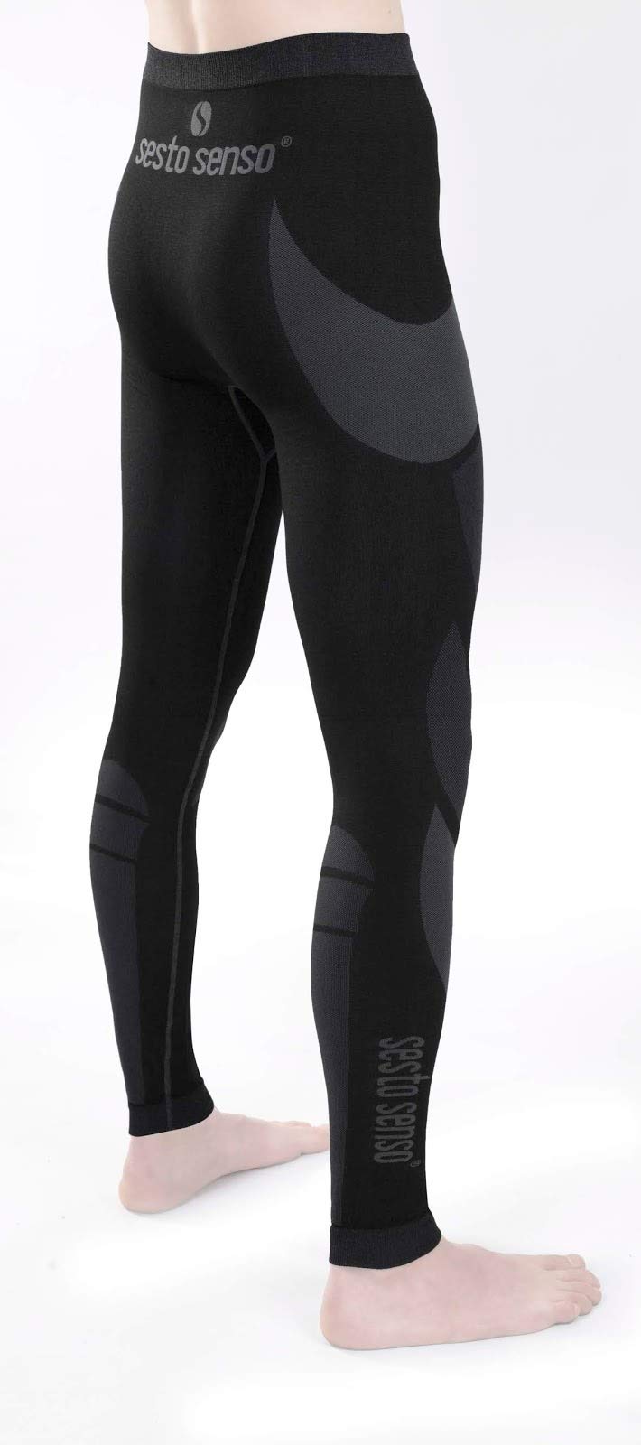 sesto senso Herren Funktionsunterwäsche Lange Leggings Unterhose Sportunterwäsche