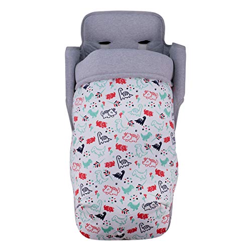 JYOKO KIDS Saco impermeabilizado para silla de cochecito compatible con Maclaren (Dino Party, Algodón)