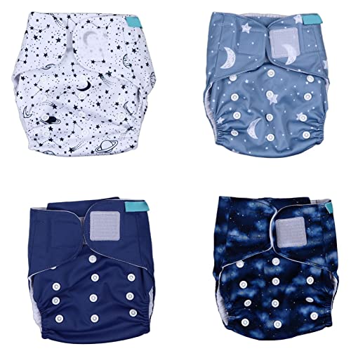 Pañales para bebés Pañales ajustados, sueltos, impermeables, silenciosos, sueltos, de entrepierna ancha