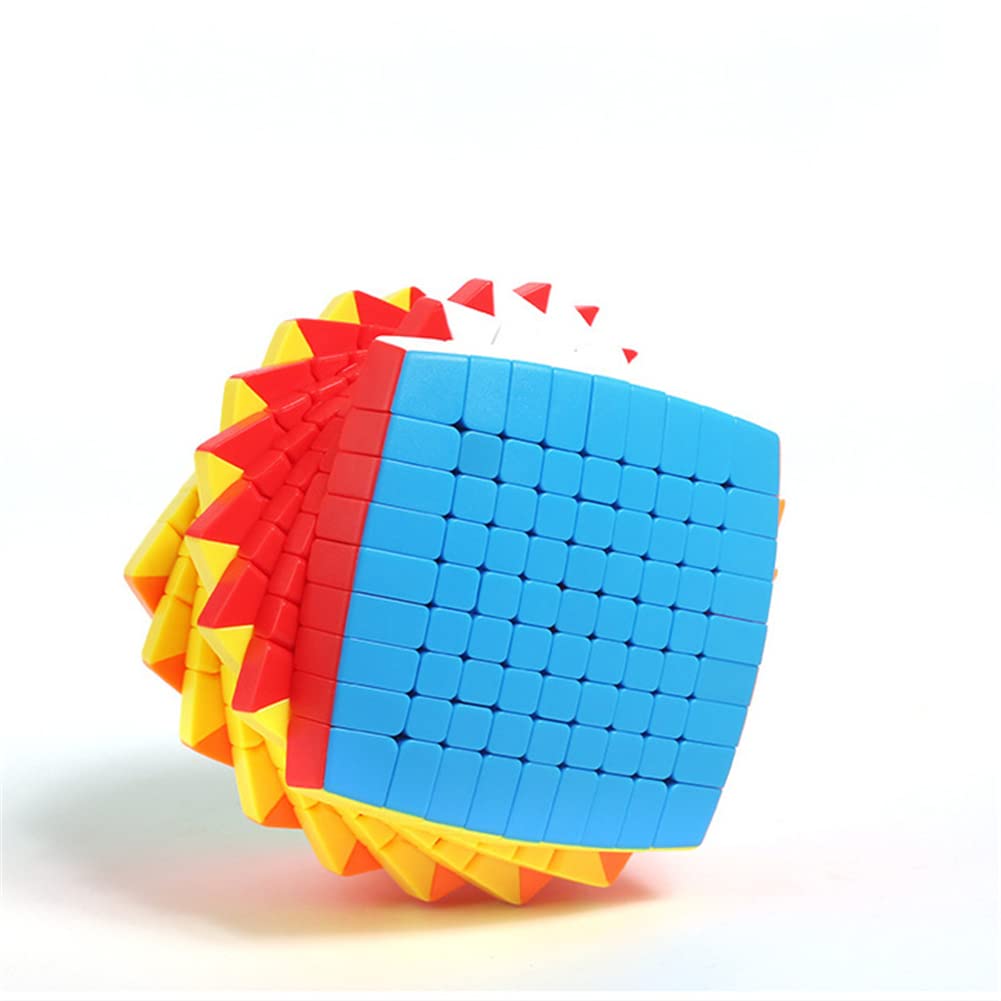 MIPOPS Speed Cube 8x8, 9x9, 10x10, 11x11, 12x12, 13x13, 14x14, 15x15, 17 x 17,19 x 19 Colección de Juguetes Cubo de Rompecabezas de Gama Alta de Gama Alta,09x09