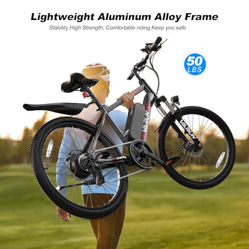 VARUN Electric Bike for Adults – Peak 500W 20MPH Up to