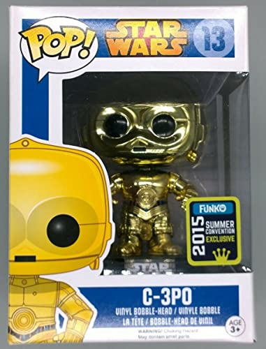 Funko - Figura De Vinil Star Wars C-3Po Oro (3245932)