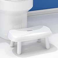BIGCOW Állítható Toalett Lépcsőfok 17-23 cm Mangánacél Lábakkal Csúszásmentes 2