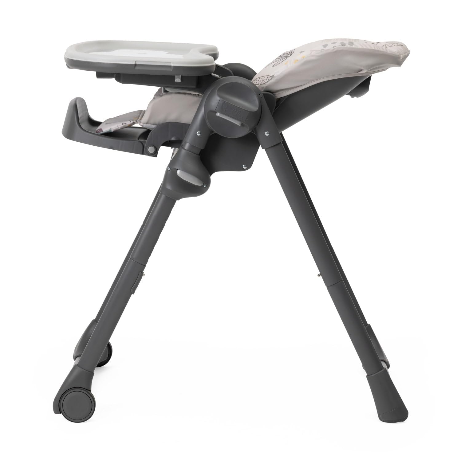 Chicco Polly Easy Seggiolone Pappa Evolutivo Reclinabile Regolabile 4 Ruote Woodland