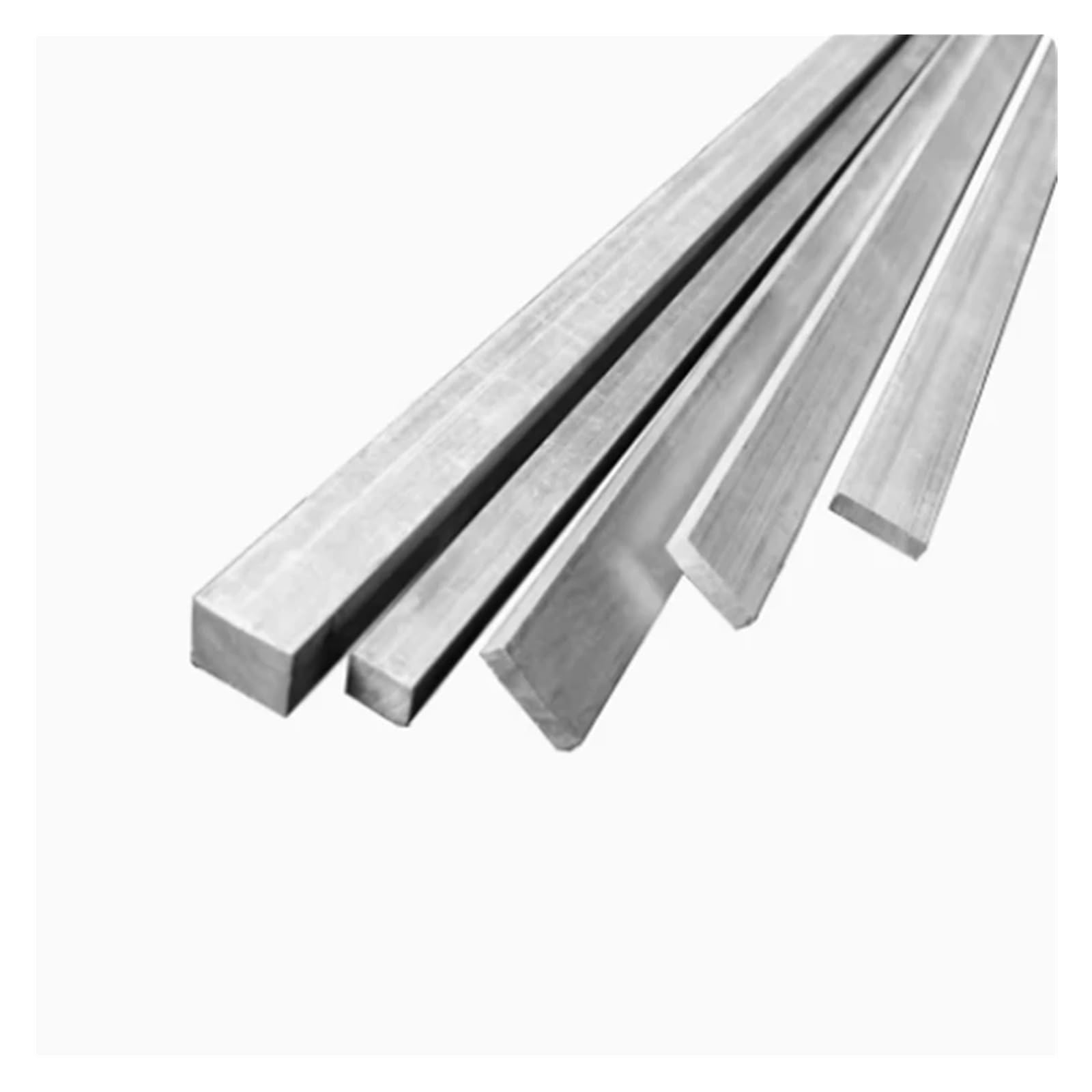 Pletina Aluminio Barra plana de aluminio 6061 6063 6082 disponible for bricolaje, mecanizado y construcción(8X30mm 0.5 meter)