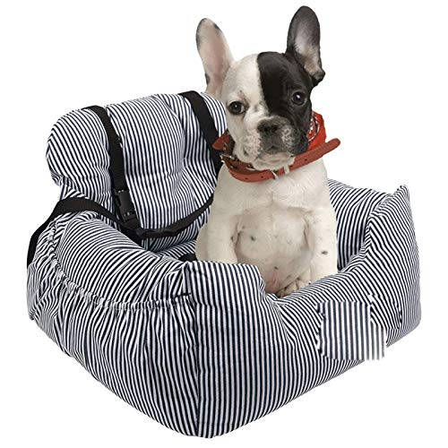 RENJJPBO Pet Bed -Seat Cover Single Seat Pet Pad Waterproof, Machine Washable, with A Safety Seat Belt
