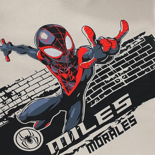Marvel Spider-Man Miles Morales Boys Pullover Fleece Hoodie for Big Kids - Image 5