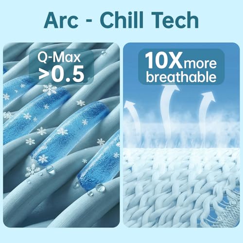 Image of Guohaoi Cooling Blanket for Hot Sleepers and Night Sweats 90 inchx108 inch King