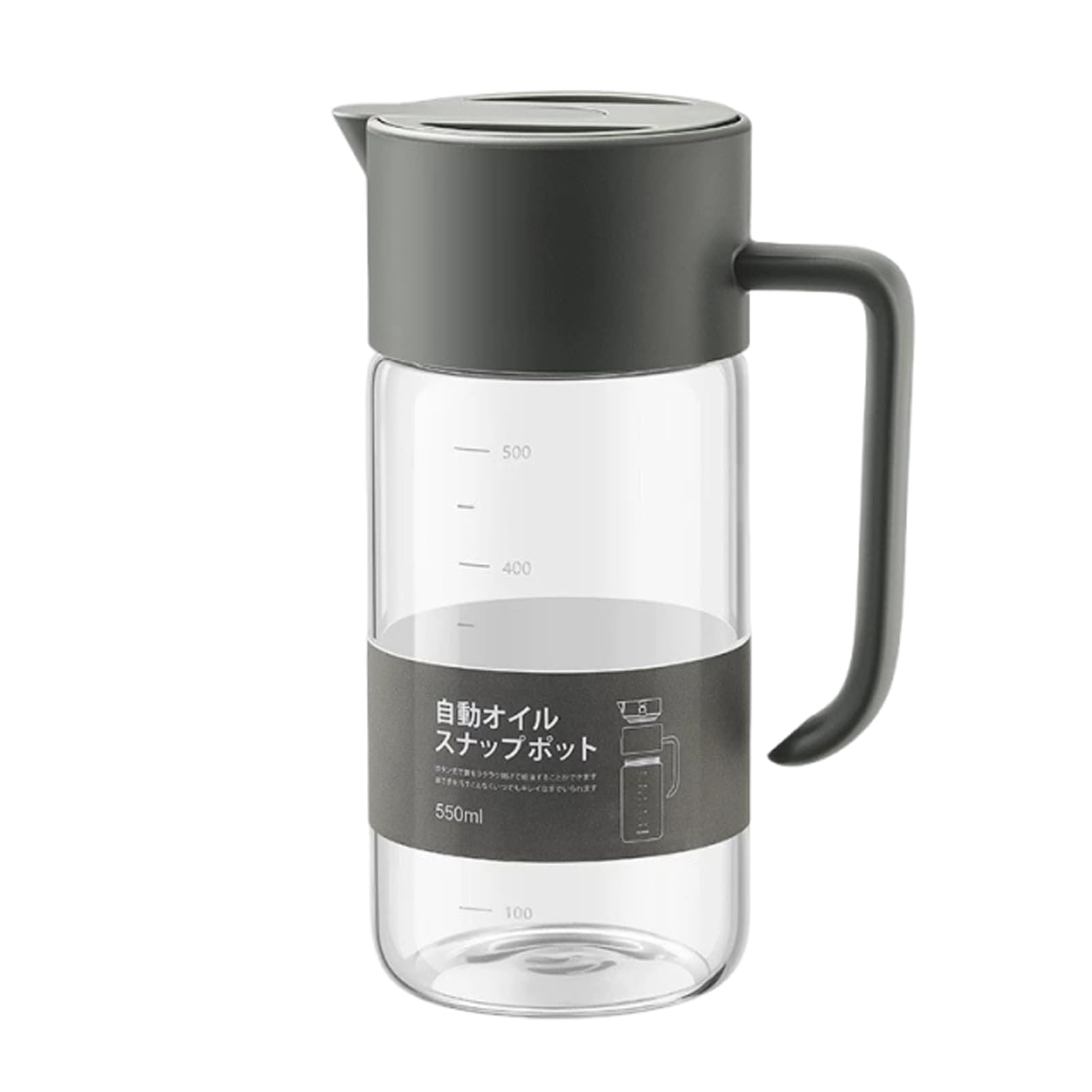 Dispensador de aceite de vidrio para cocinar sano en tu freidora de aire