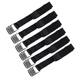 XSTRAP Cam Buckle Straps 6PK 8FT Powersports Tie-Downs 1-Inch Black
