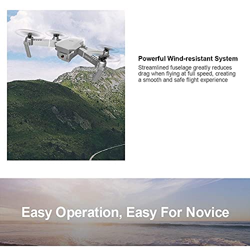Faltbare Drohne mit 4K UHD Anti-Shake-Kamera f¨¹r Erwachsene und Kinder, WiFi-Live-Video, App-Steuerung, Sprachsteuerung… – Bild 6