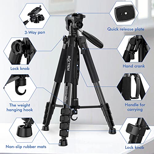 Mactrem MPT80 75 Inch Camera Tripod For Sony Canon Nikon thumb #7