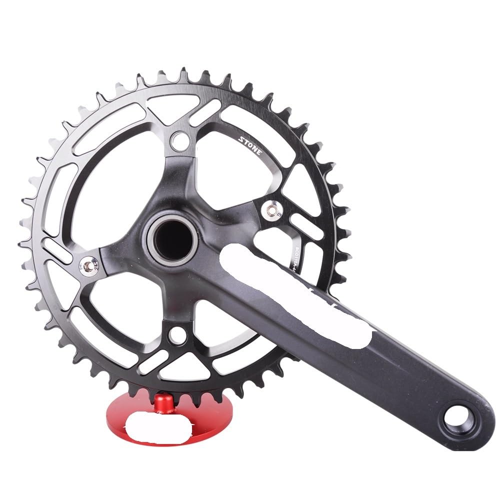 Platos para Bicicletas Plato Redondo 110BCD 4 Tornillos 34 36 38 42T 44 46T 48 50T 54 56 58T 60 Bicicleta de Carretera MTB 9 10 11 12s 12 velocidades Unisex