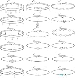 ☀PERFECT GIFT☀Das Fußkettchen-Armband wird mit einer wunderschönen Geschenktüte geliefert. Beste Wahl für Geburtstag, Jubiläum, Feiertage, Strumpfwaren, Abschlussfeier, Weihnachten, Valentinstag und alle anderen. Unsere Fußkettchen für Frauen einzeln und einzeln verpackt. Hohe Qualitätskontrolle Geben Sie und Ihren Freunden ein besseres Trageerlebnis.