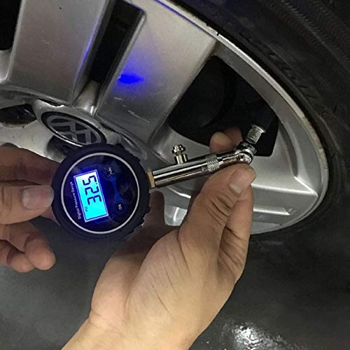 Manometro LCD Digitale Manometro Della Pressione Dei Pneumatici 0-200PSI Pressione Dell'aria Dei Pneumatici Dell'automobile Per Il Motociclo Auto Camion Della Bicicletta Moto Tester Del Veicolo