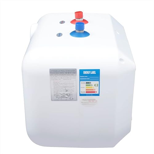 Miniatura 5 de Calentador de agua caliente eléctrico de 10 L, calentador de agua eléctrico de 110 V, RV inteligente, 3.0 galones, calentador de agua caliente