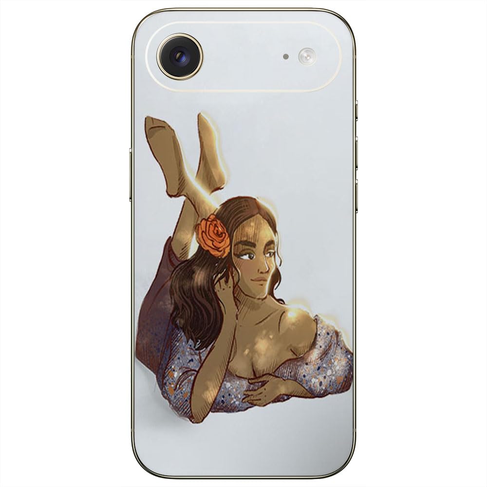 GADGETS WRAP Printed Vinyl Wrap Skin Sticker Decal for Apple iPhone Air – Leaning Woman Multicolor