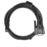TSXPCX1031 para Cable de programación PLC serie Twido Cable de descarga Cable de puerto RS232 negro