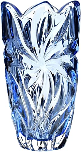 Czech Bohemian Crystal Glass Vase 11