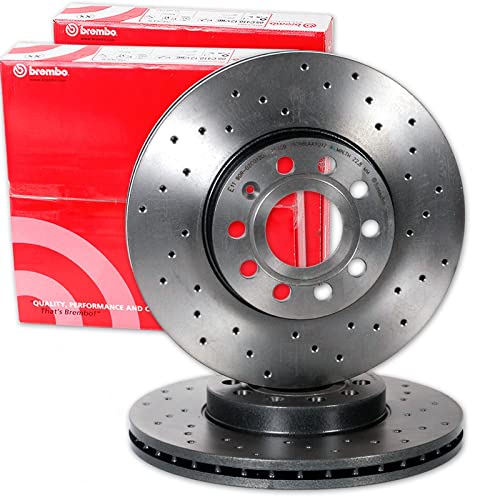 Brembo gelochte Bremsscheiben vorne 300mm
