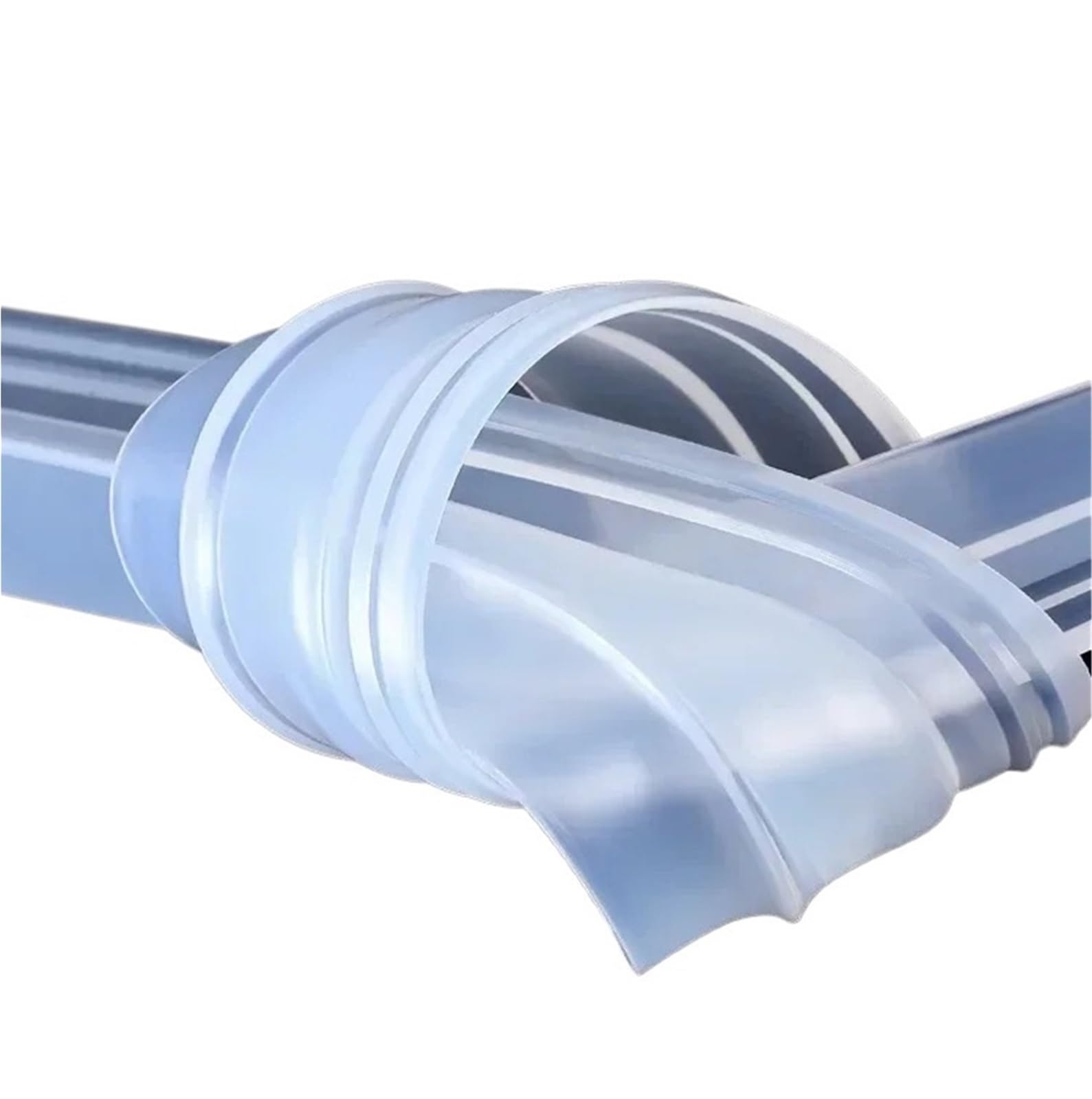 Cinta De Sellado Para Baño Transparente Tira De Sellado Silicona En Forma FH 1 A 3 Metros For Puerta Ducha, Vidrio, Resistente Al Viento(UD-10mm,3Meter)