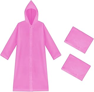 معطف مطر للرجال والنساء مع غطاء رأس مقاوم للماء والرياح لركوب الدراجات والجري من هانسو