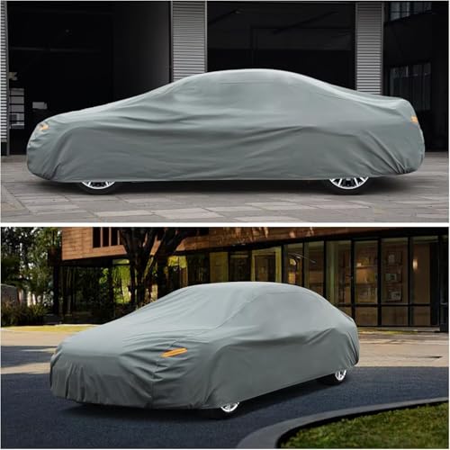 Image of Kayme Heavy Duty Car Cover Custom Fit Mercedes-Benz SL-Class SL350 400 450(1990-2021), Waterproof All Weather for Automobiles, Full Exterior Covers Sun Rain UV Protection.