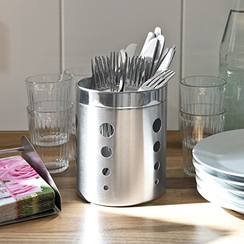 bremermann Keukengerei, bestekhouder van roestvrij staal met gatendecoratie - Image 5