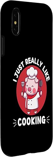Miniatura 9 de iPhone 12 mini Kawaii Cute Pig I Just Really Like Cooking Kawaii Aesthetic Case
