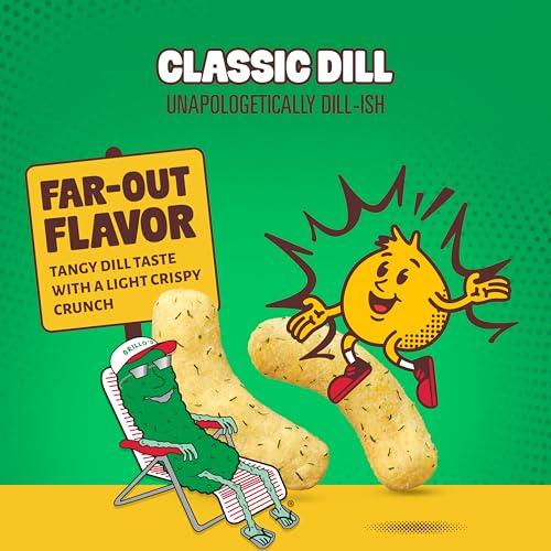Hippeas Grillo's Dill Pickle, 0.75 Ounce (Pack of 18), 3g Protein, Fiber, Vegan, Gluten-Free, Crunchy, Plant Protein Snacks - image 3
