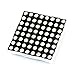 Aexit Dot Matrix Batteries, Chargers & Accessories Red Green LED Digital Display Module 8x8 Power Converters Common Anode