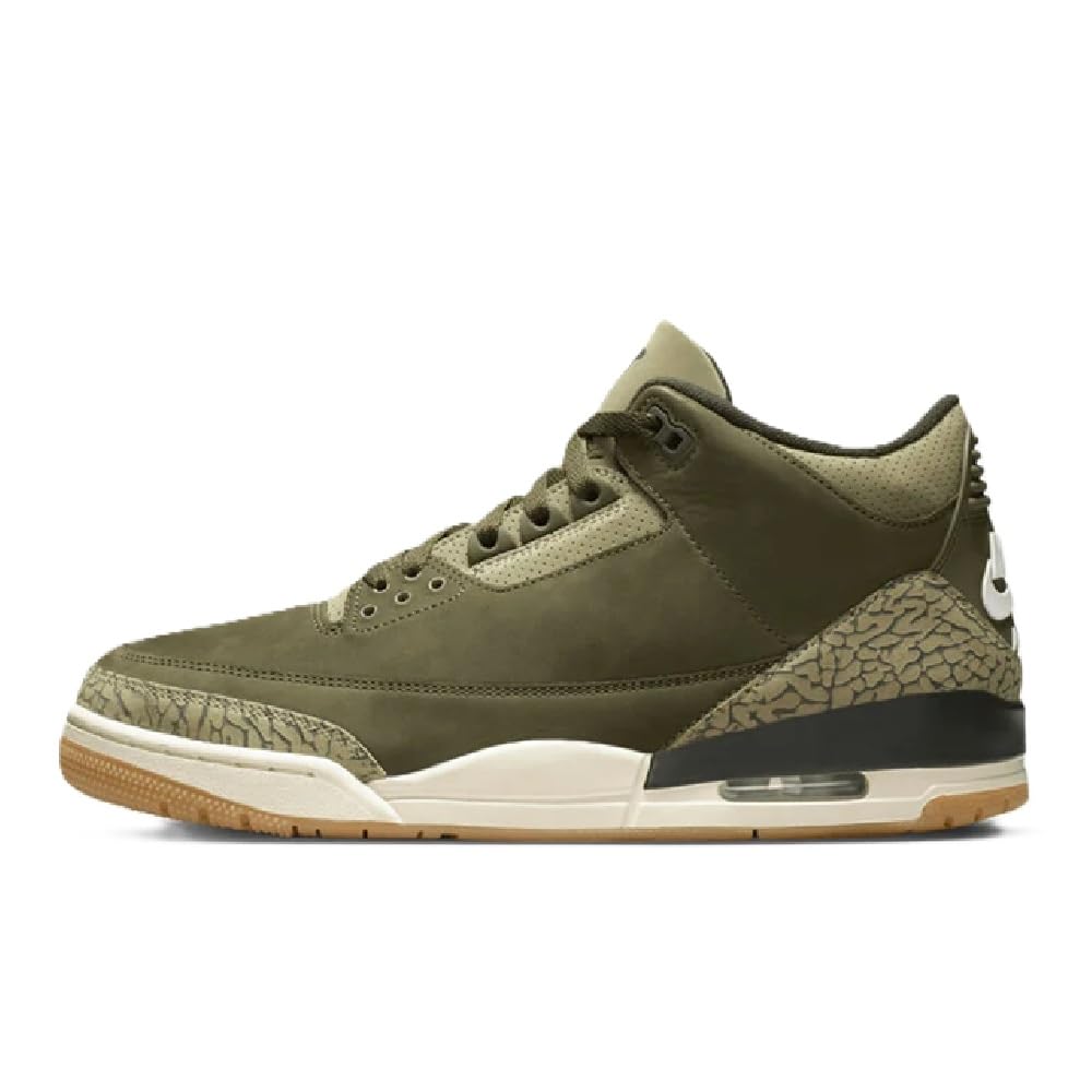 Jordan Air 3 Retro 'Medium Olive' (Olive Green)