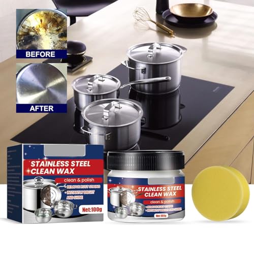 Pasta limpiadora de acero inoxidable 1 pieza miniatura 2