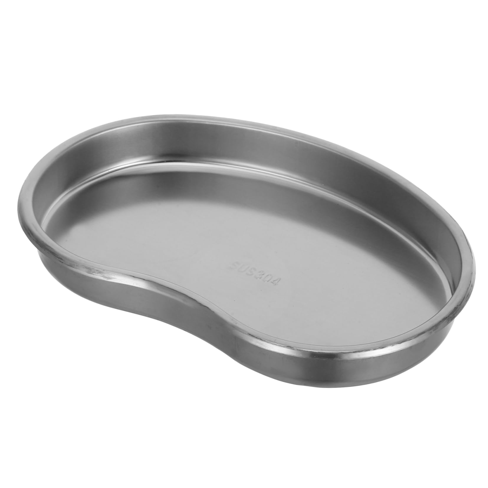 FUNOMOCYA Medical Storage Tray Stainless Steel Lab Plate Desktop Organizer Hospital Utility Metal Accessory Tray