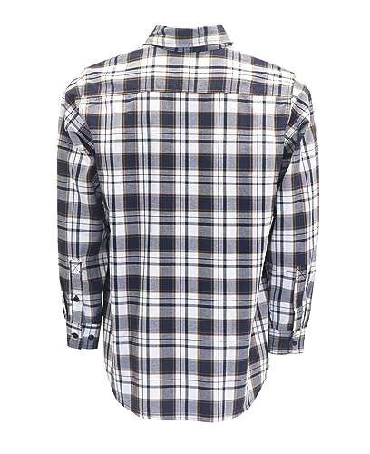 KONRECO FR Shirts for Men Button Down Flame Resistant HRC2 Men's Welding Shirts3