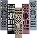 GE Universal Remote Control for Samsung, Vizio, LG, Sony, Sharp, Roku, Apple TV, RCA, Panasonic, Smart TVs, Streaming Players, Blu-ray, DVD, Simple Setup, 4-Device, Gold, 33710