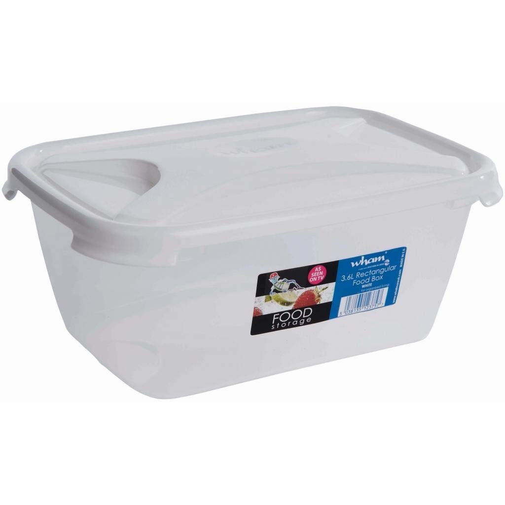 Wham Cuisine Polypropylene Rectangular Food Storage Box Container 3.6ltr